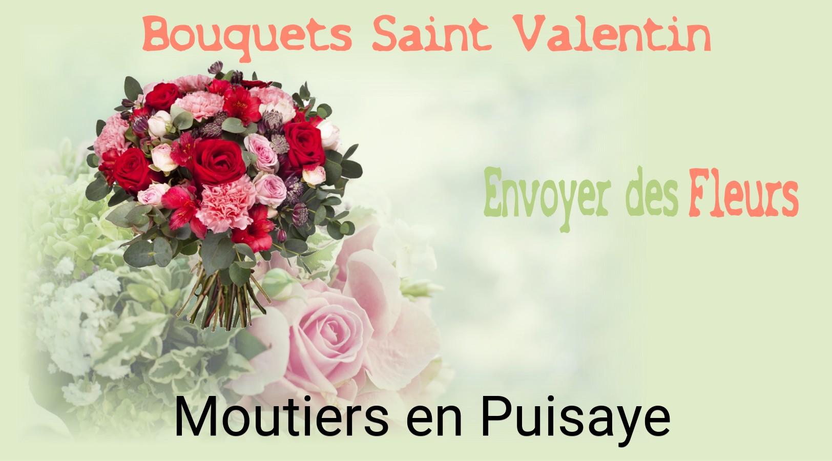 Roses de Saint-Valentin livrées à Moutiers-en-Puisaye