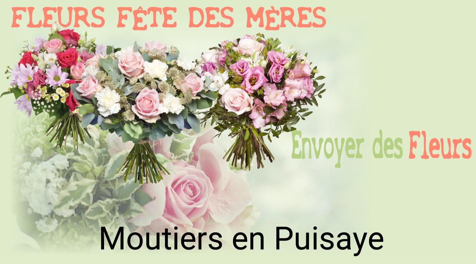 Bouquet de Fête des Mères livré à Moutiers-en-Puisaye